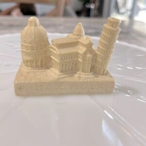 Miniature Resin Piazza Dei Miracoli Pisa Italy City Figurine Souvenir